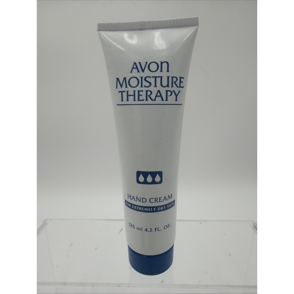 Avon Moisture Therapy Hand Cream 4.2 fl oz For Extremely Dry Skin Not Used 1996